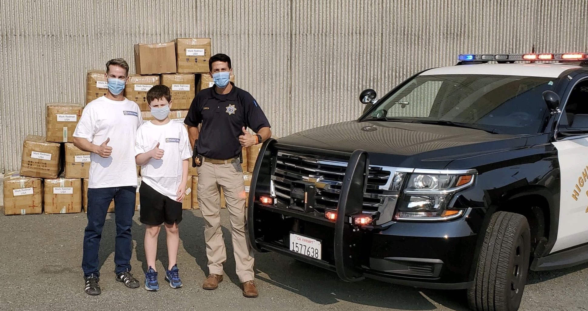 Bobby's Brigade donates 70,000 masks