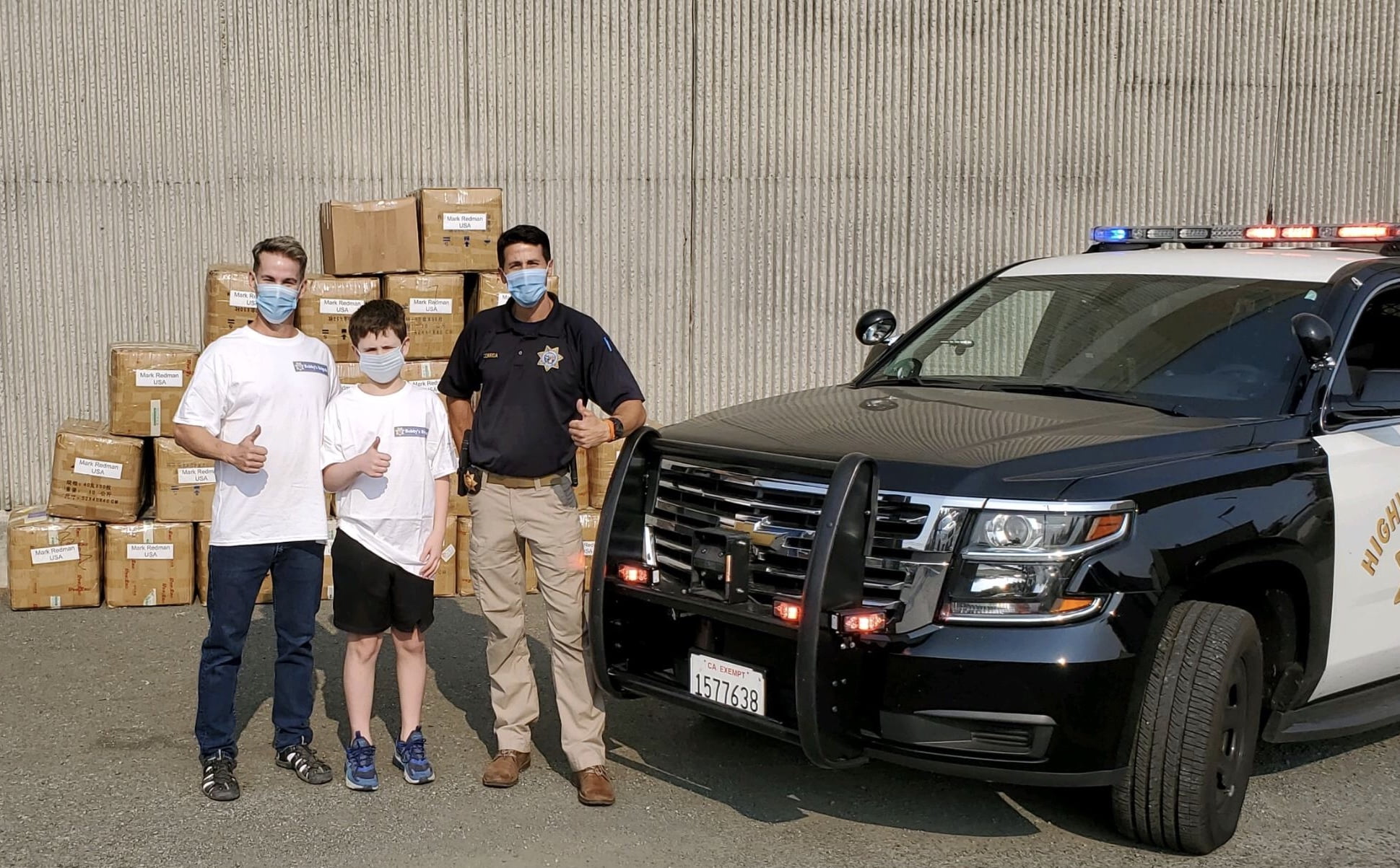 Bobby's Brigade donates 70,000 masks